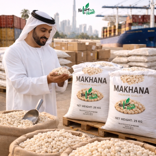 Indian Makhana Exporter & Wholesale Supplier for UAE Market