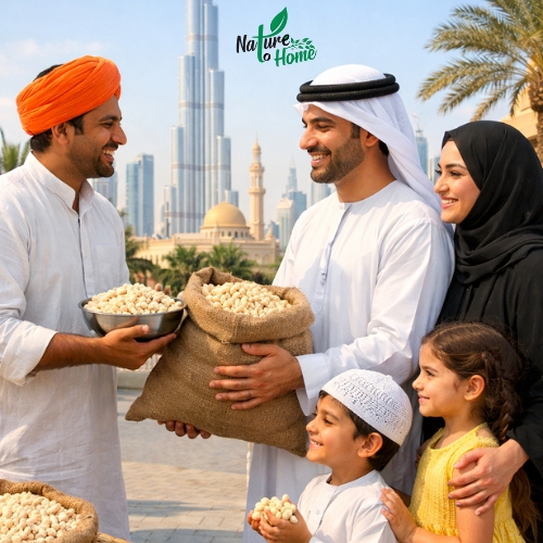 Indian Makhana Exporter & Wholesale Supplier for UAE Market