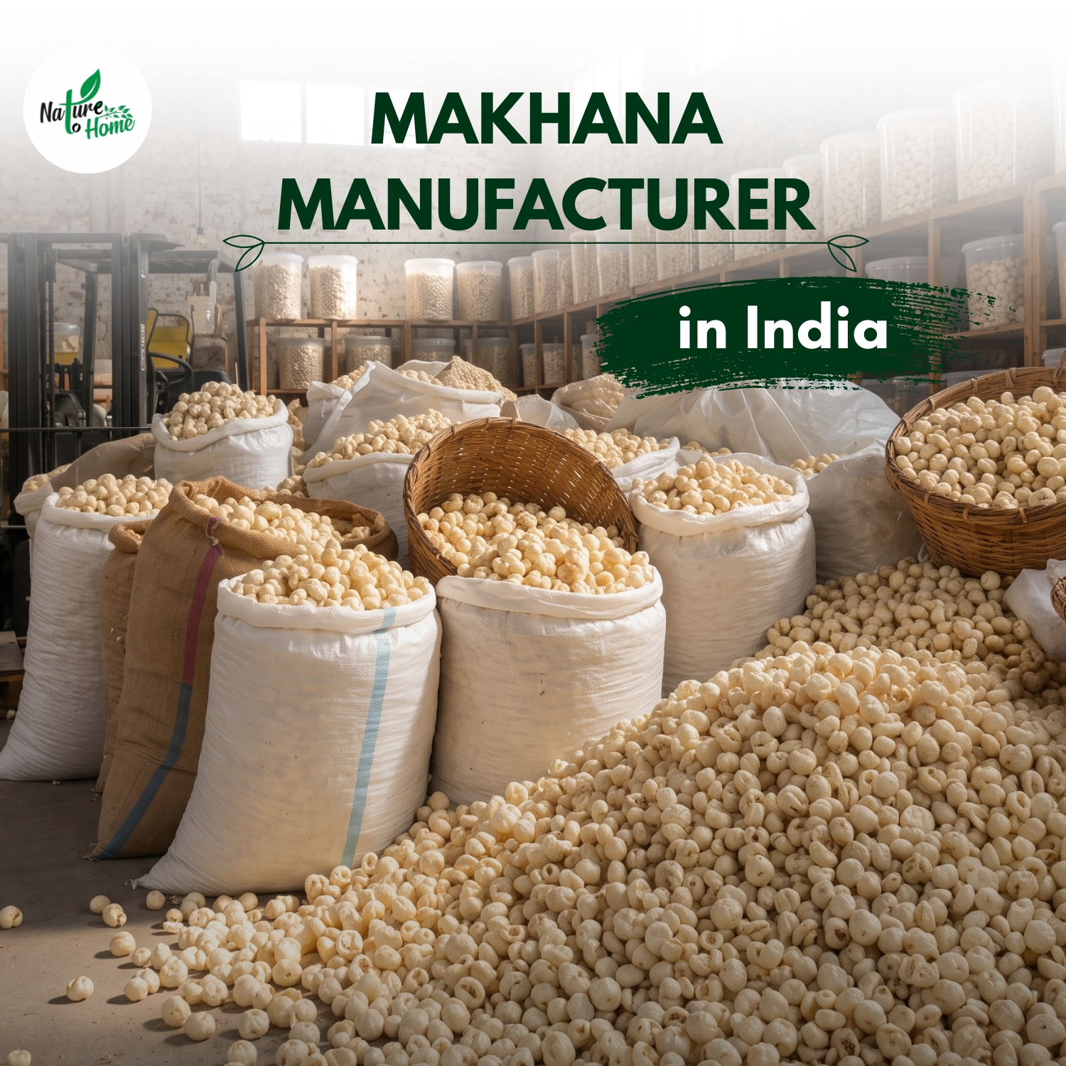 Makhana Manufacturer in India