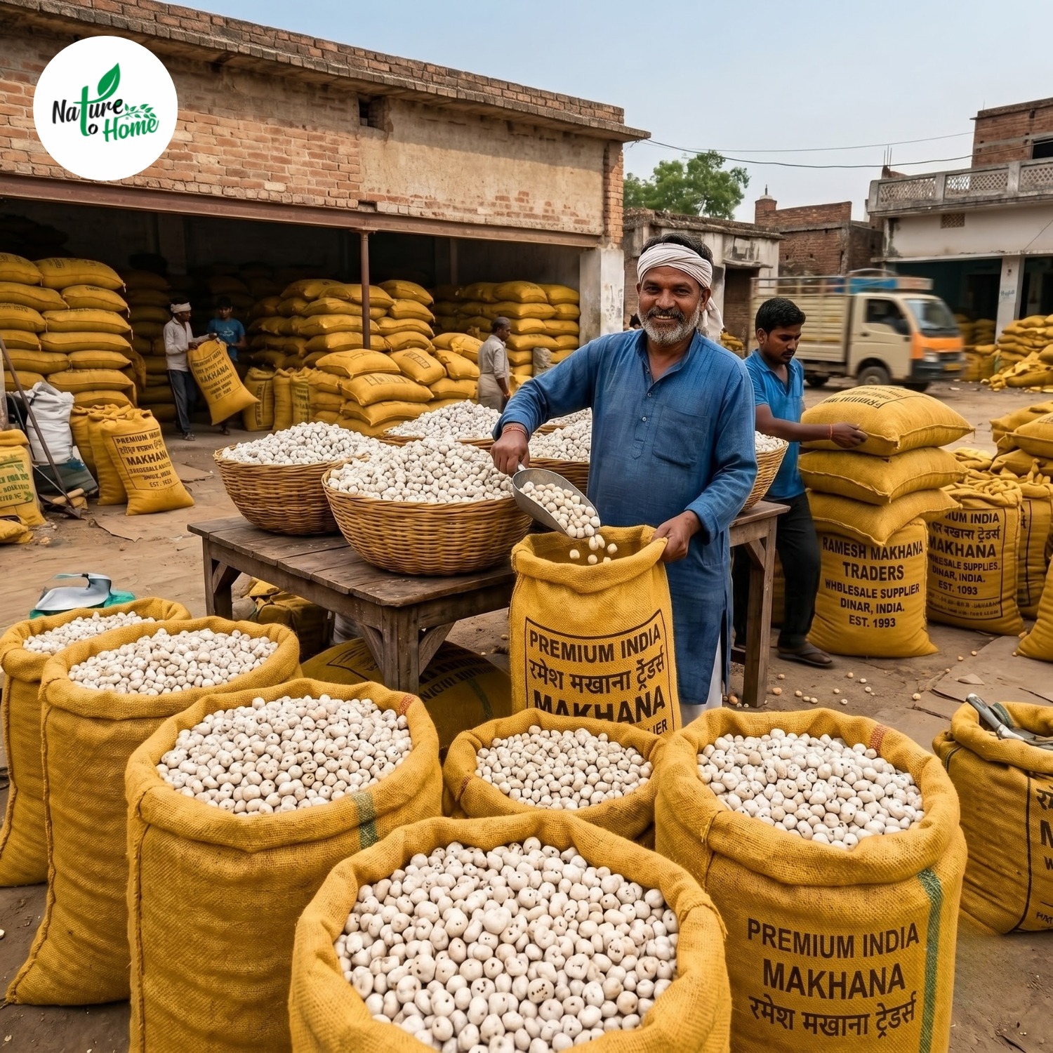 What Is Wholesale Makhana Trading