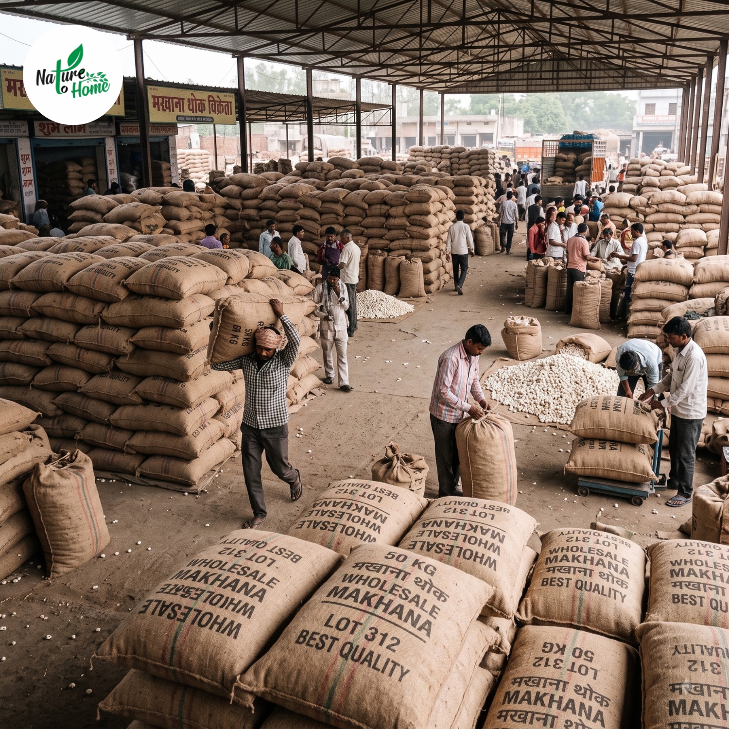 What Is Wholesale Makhana Trading