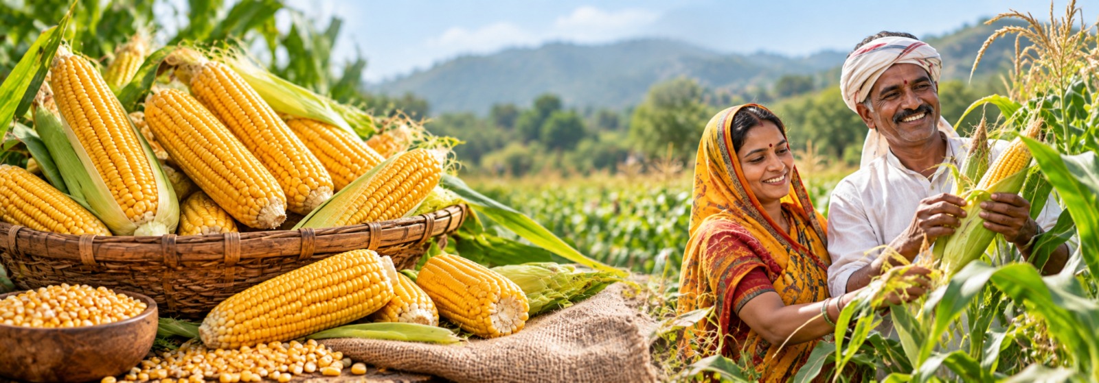 Maize (Corn) Supplier & <br> Wholesaler in India