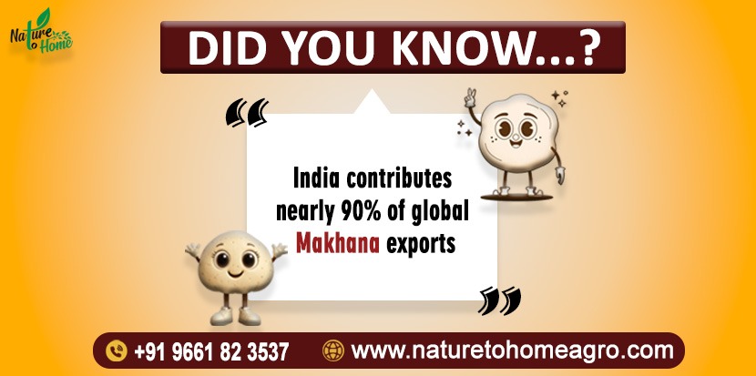 Did You Know? India Leads Makhana Exports